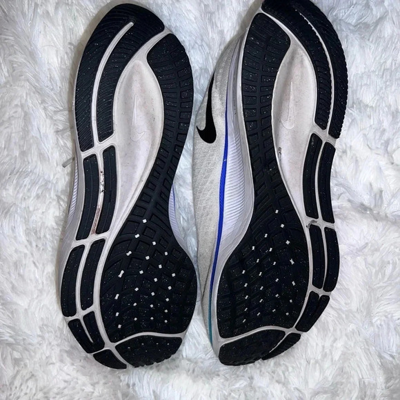 Nike Mens size 13 Zoom Pegasus Running Shoe White with Colorful Detailing - Picture 5 of 6